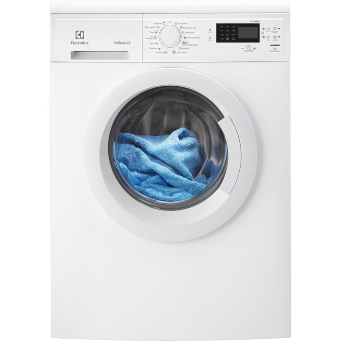 Çamaşır Makinesi Carboran kazanlı, TimeManager, köpük önleme ve gecikmeli başlatma özelliklerine sah