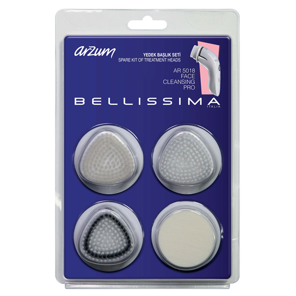 Arzum Bellissima Facecleansing Pro Yedek Başlık Seti BEYAZ